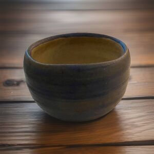 OOAK Vintage Sherry Mike Studio Ceramic Bowl 3 in Dia 1-1/2 in Depth